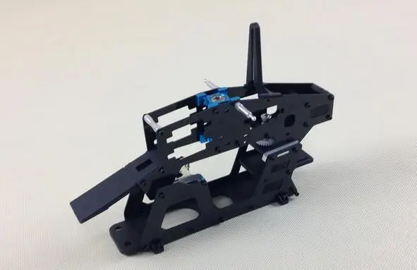 Carbon MIXED main frame kit for Trex ALign SPORTS 450 V3 belt RC Helicopter