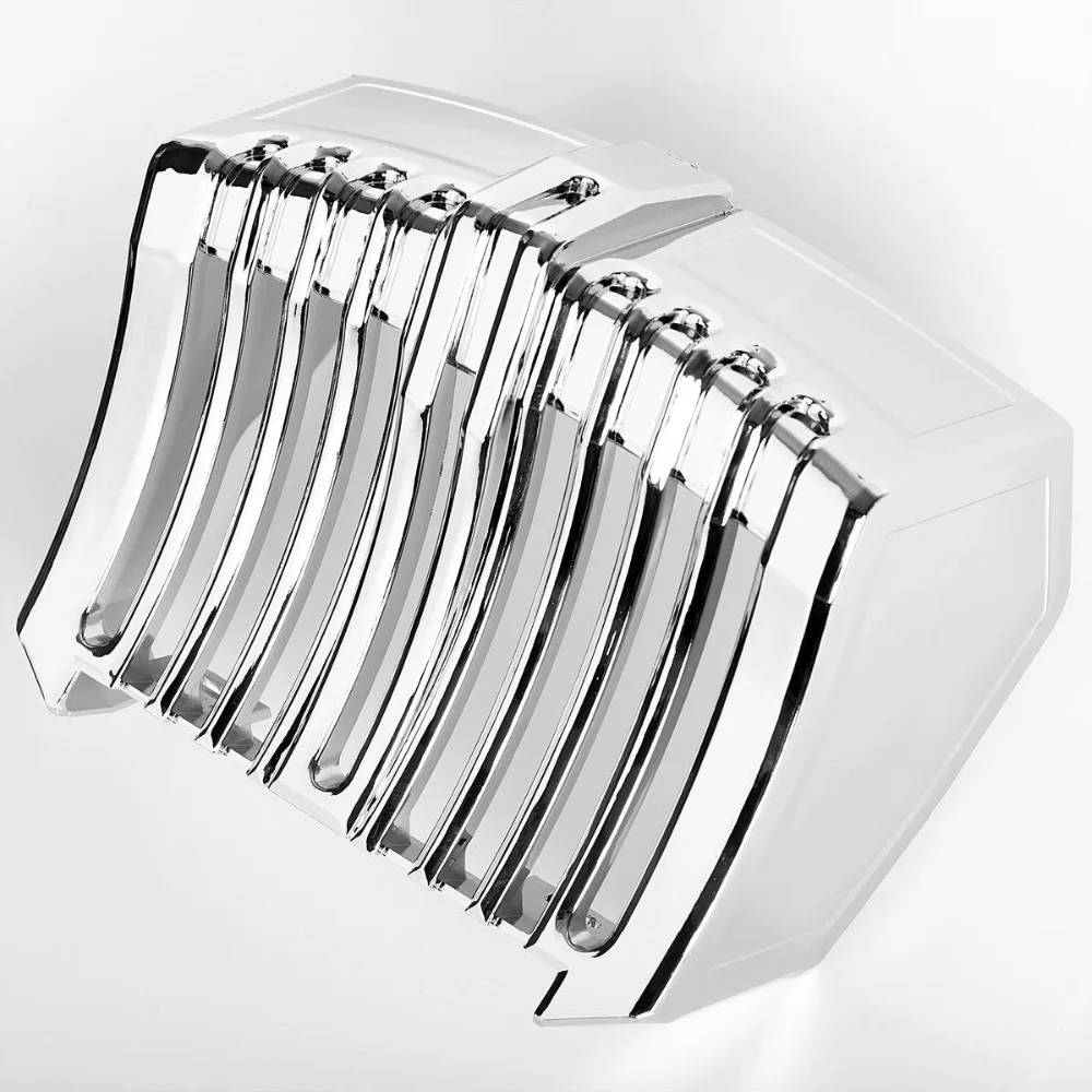 Chrome Precision Oil Cooler Cover For Harley Touring Street Glide Road King FLHX FLHR 2017-2020 Models