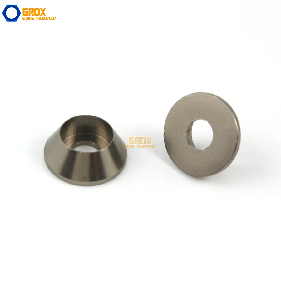 30 Stuks M3 Grijs Aluminium Washer Inbusbout Washer