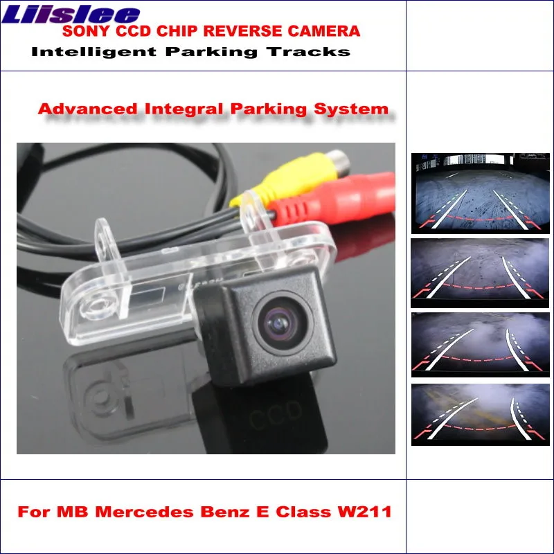 

Vehicle Intelligent Parking Tracks Rear View Camera For Mercedes Benz E Class W211 2002~2006 2007 2008 Reverse Back Up CAM