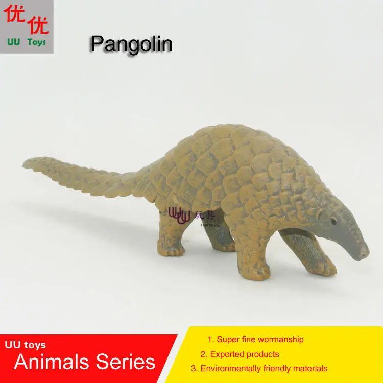 Hot toys: Pangolin simulation model  Animals   kids  toys children educational props