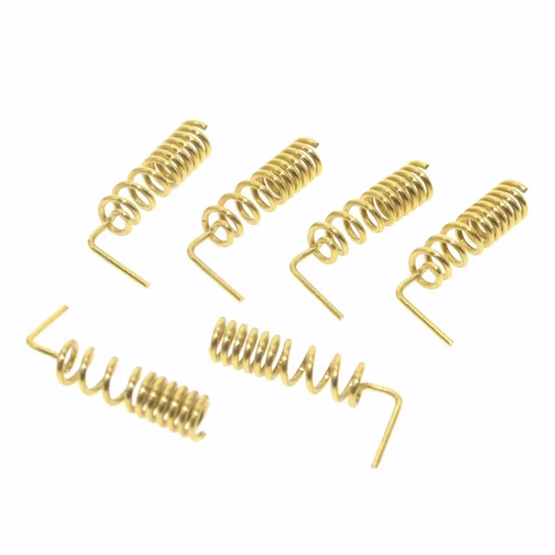 GSM antenna spring 900/1800MHZ copper spiral coil winding antenna GSM antenna motherboard soldering; 0.8 x 5 x 24 mm