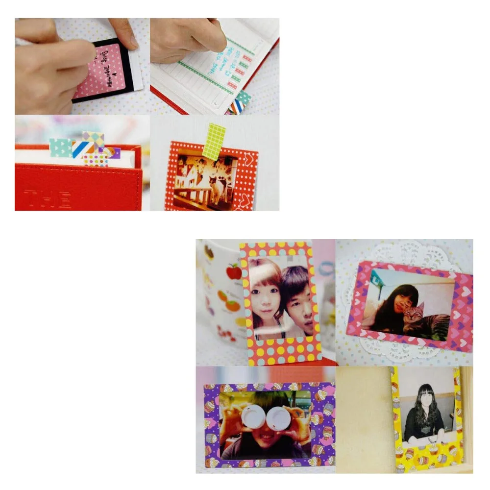 140x 3 inch Films Cute Photo Stickers For Instax Mini LiPlay Mini 12 11 9 8 9 25 Mini 7s Mini 90 70 SP1 EVO Films DIY Diary