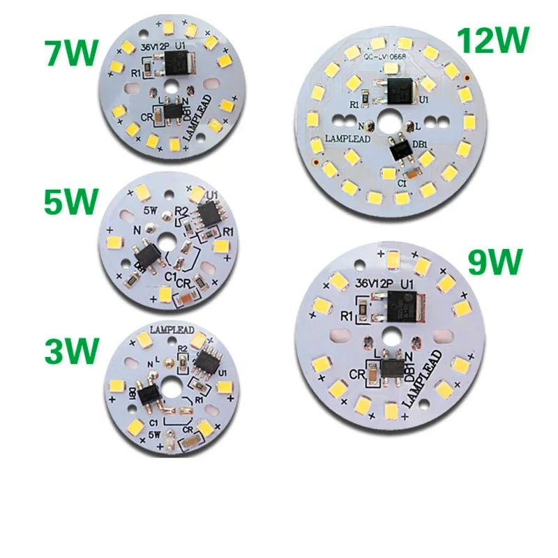 Driver Integrated LED Chip SMD 5730 For Bulb 220V 240V Input Directly With Smart IC PCB DIY 3W 5W 7W 9w Downlight Spotlight