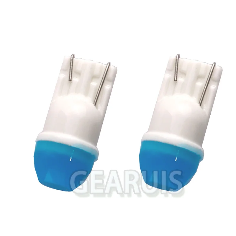 

New Design W5W T10 Ceramic 3D COB LED Diamond shape 30MA 194 192 168 Auto Car Durable Bulb Reading Light License Plate Lights