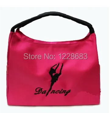 Borsa da ballo per bambini con ricamo Zaino da ballo per adulti femminile Borsa da balletto per bambini a secchiello per borse da ballo per danza