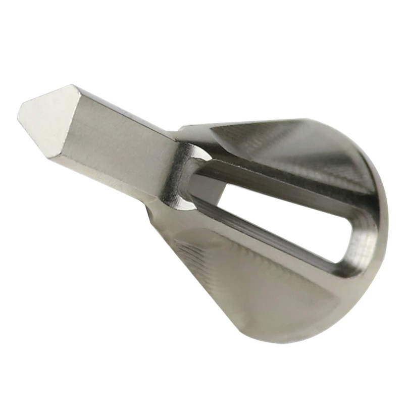 ขัดภายนอกเครื่องมือสแตนเลสโลหะลบ Deburring Drill Bit สำหรับ 8-32 สลักเกลียวตัดบดเครื่องมือ