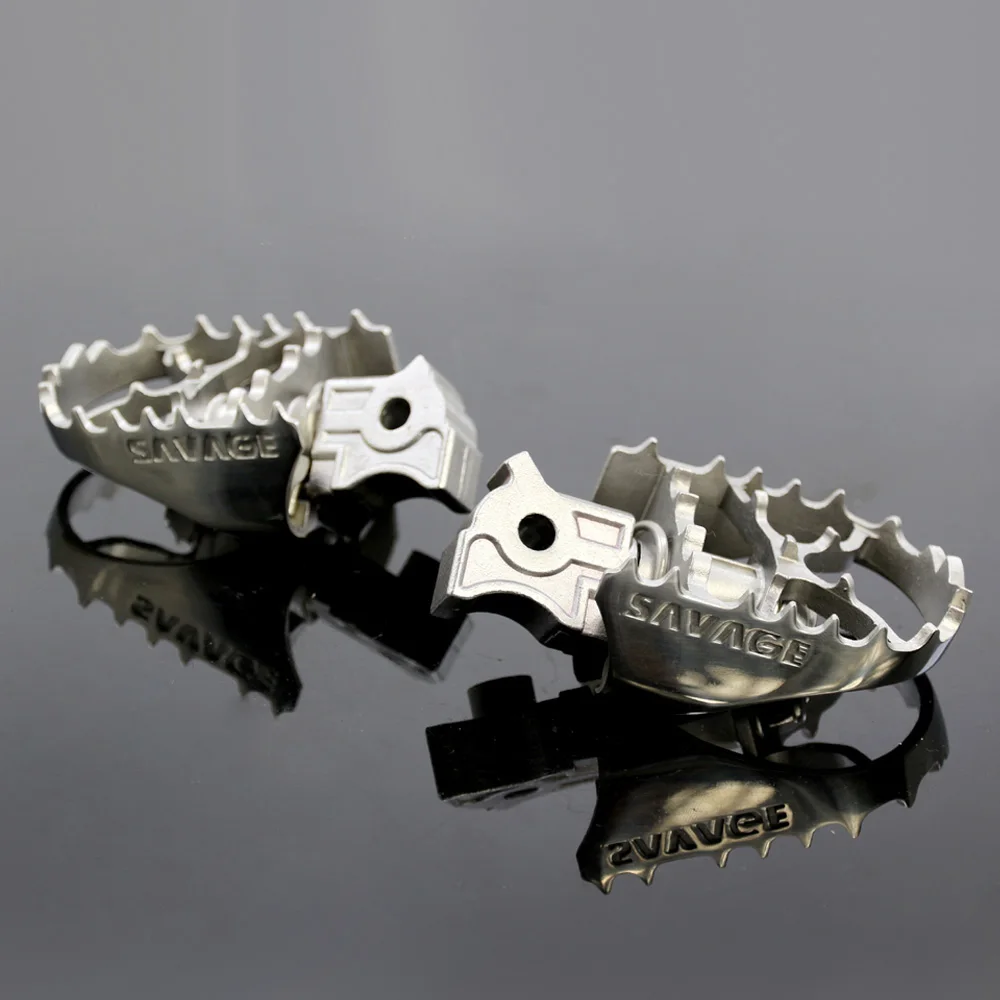 For BMW R1200GS 2014-2018 Motorcycle Wide Enduro Foot Pegs Tilt Angle Adjustable Footpegs