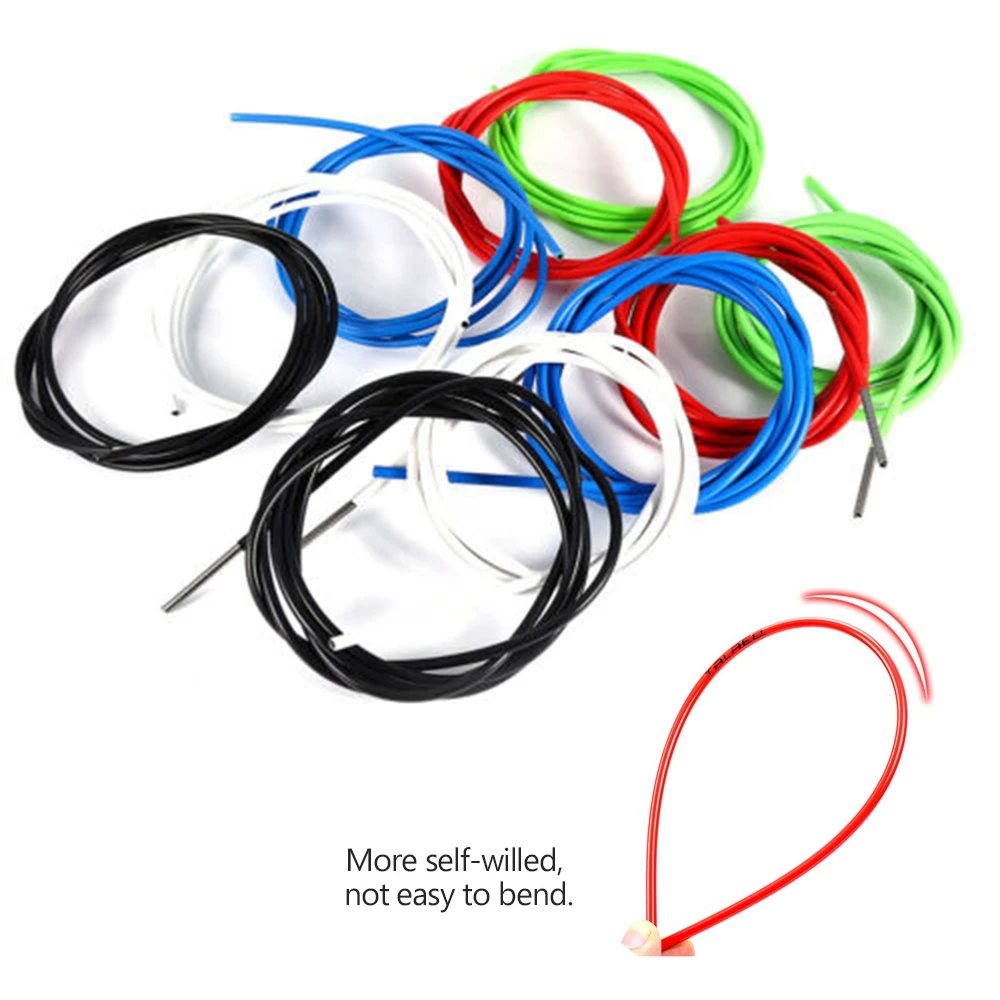 3m 4mm/5mm Bicycle Brake Cables Line Pipe Bike Shifters Derailleur Cable MTB Road Bike Shift Cable Wire Pipe High quality 6Color