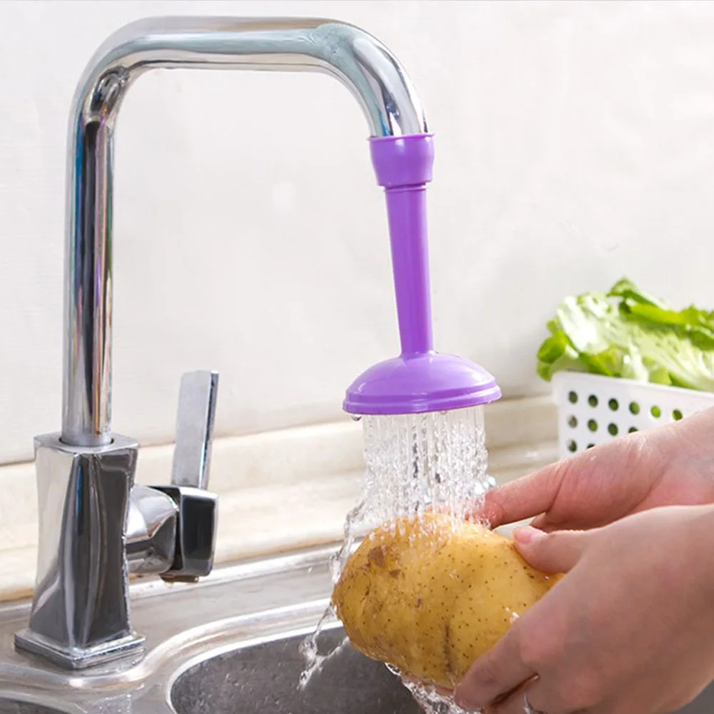 Kitchen creative water saving kitchen faucet sprayers adjustable tap filter nozzle swivel spout faucet Color Random