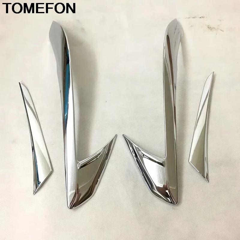 TOMEFON For Mazda CX-5 CX5 2017 2018 2019 Rear Tail Light Lamp Decoration Frame Cover Trim Moulding Exterior Accessories ABS