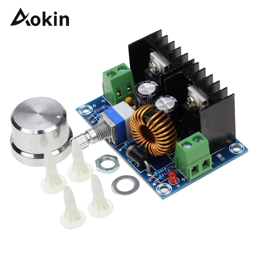 8A 200W DC-DC Step Down Buck Converter DC To Dc Power Supply XL4016 PWM Adjustable 4-40V To 1.25-36V Step-Down Board Module