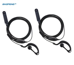 Baofeng – écouteurs étanches, lot de 2 pièces, casque d'écoute UV 9R ppt, accessoires de talkie-walkie