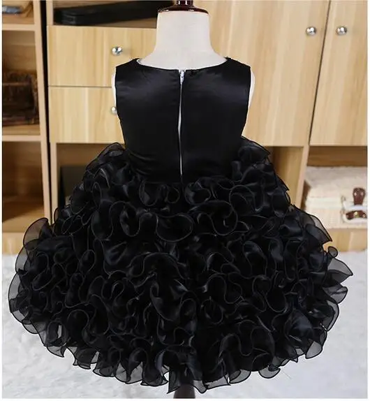 New Birthday party girl dress for girls clothes kids dresses Summer 2017 Formal wear Wedding princess tutu infant dress girl