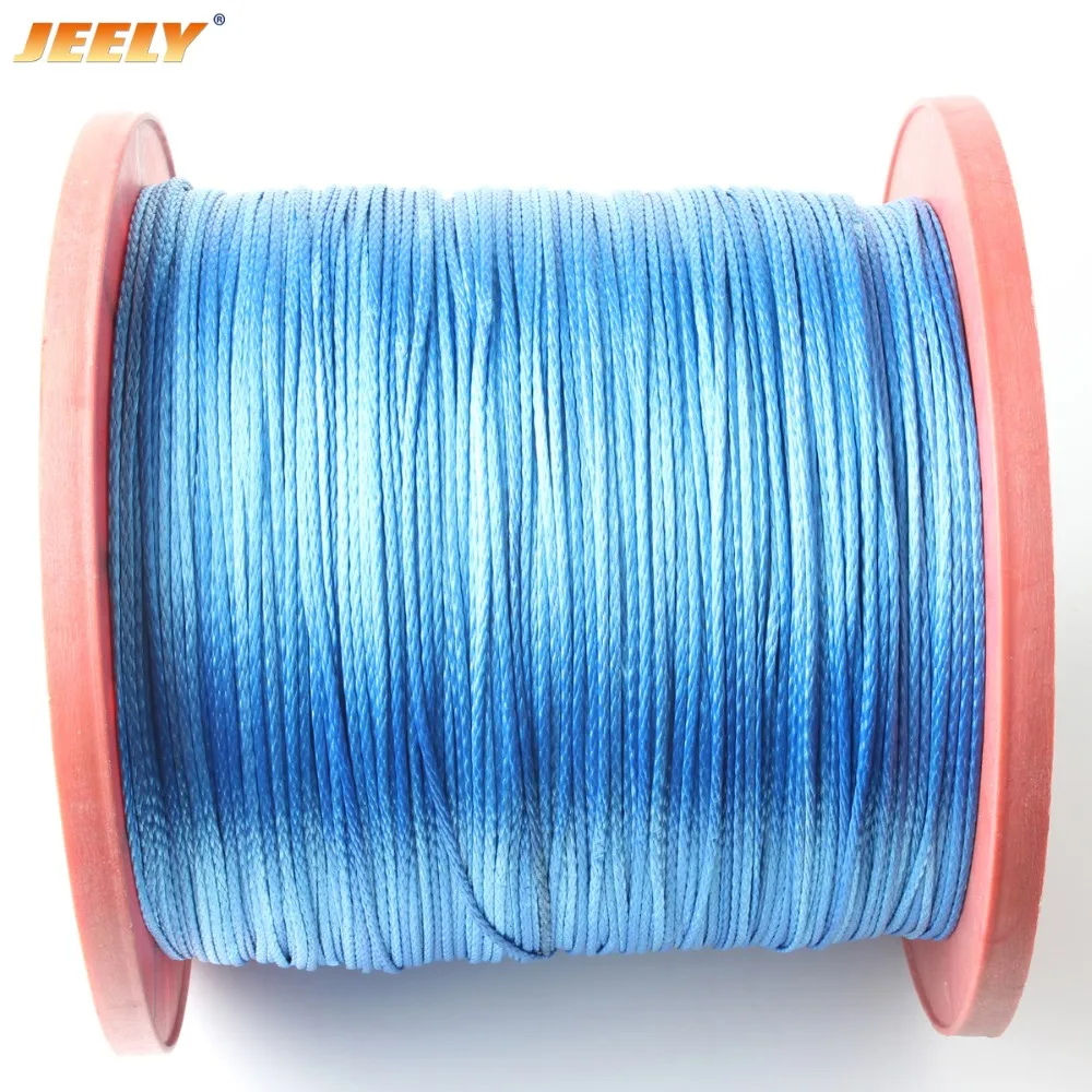 JEELY 10m 2mm 8 strand 1000lb Spearfishing Towing Line Spectra For Hammock Whoopie Sling