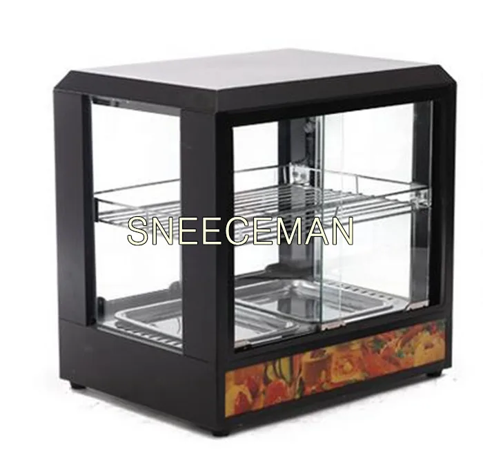 Commercial Warmer Showcase Hot Food display cabinets