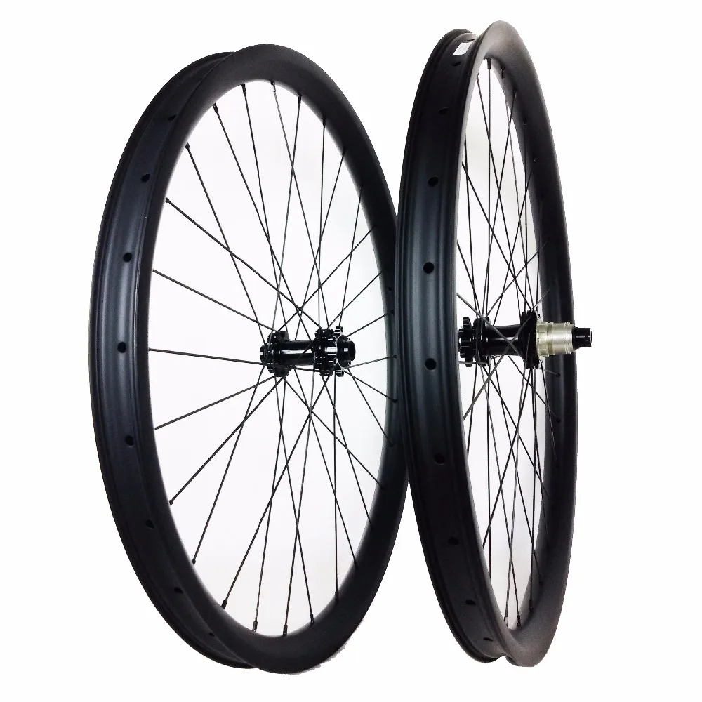 

XC Wheelset 650B Carbon Decal MTB 27.5 Wheels 27.5 Inch Mountain Bike Clincher Rims 40mm Width Bead Hookless Tubeless Compatible