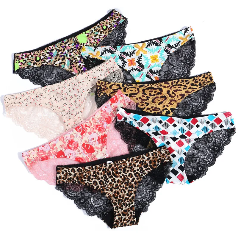 Mulheres sexy calcinha de algodão feminino calcinha de renda lingerie senhoras confortáveis cuecas florais mulher meninas pantys briefs