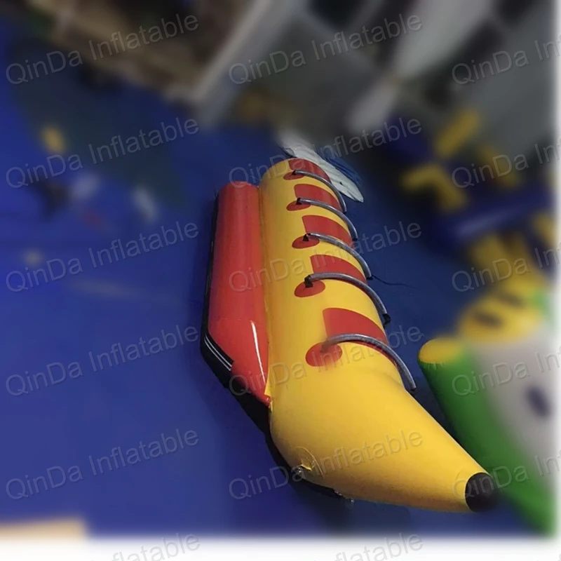 Commercial Grade Water Tubes 4 Person Banana Boat Towables Flying Fish For Water Park Equipment