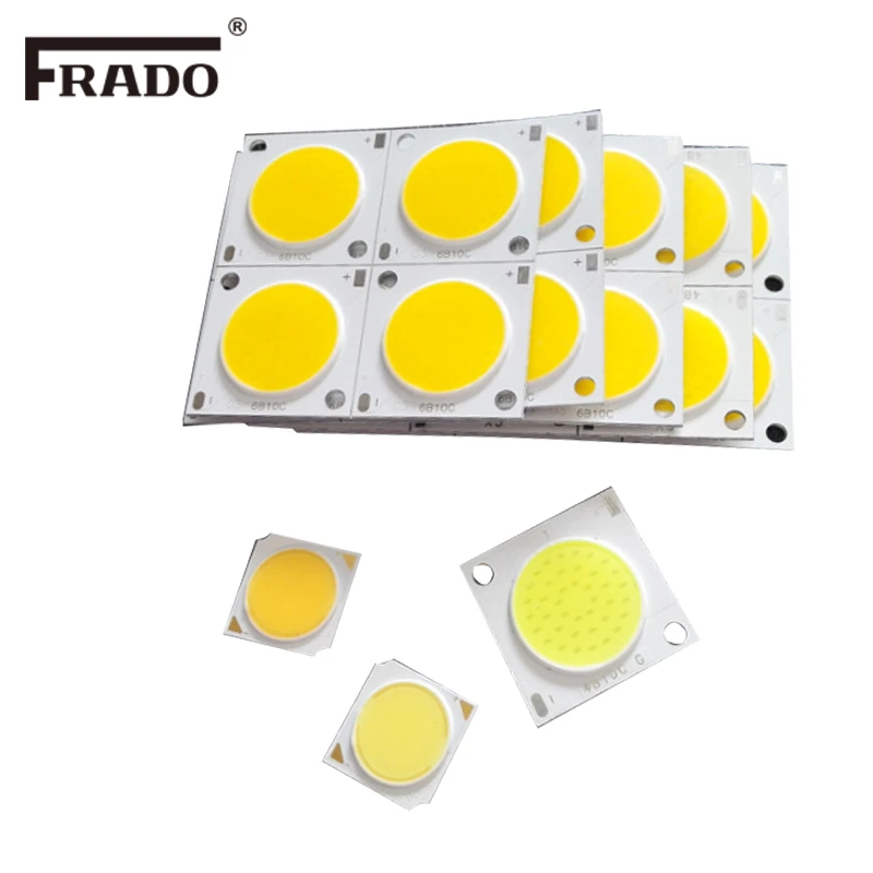 2 uds Chip LED de alta potencia 3W 5W 10W 15W 20W 24W 30W cuentas COB SMD integradas diodo de lámpara blanco cálido/Natural para foco de bombilla led