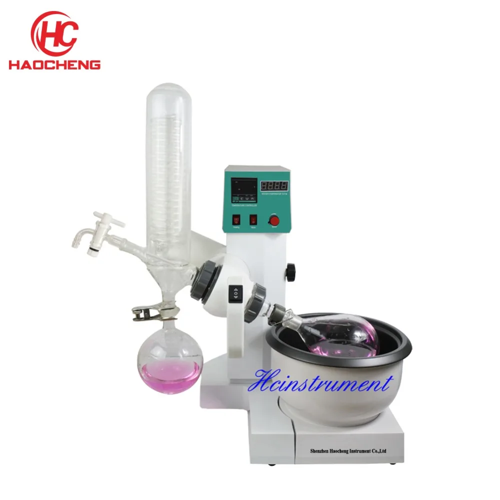 Free shipping,Factory Sale Distillation Ket Rotary Evaporator,Chiller and Vacuum Pump