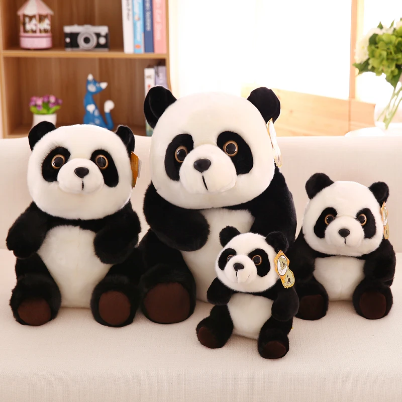 

high quality cute cartoon gaint panda plush toy soft doll pillow toy Christmas gift s2604