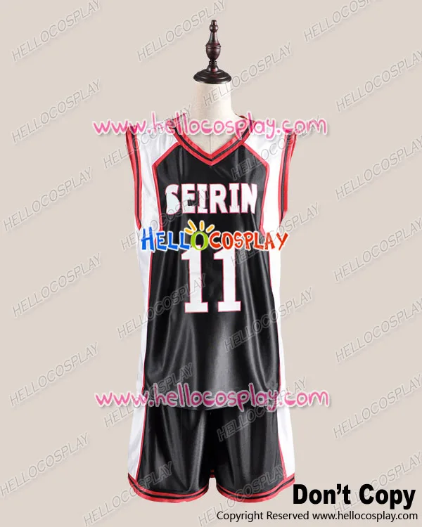 

Kuroko No Basuke Cosplay Seirin Tetsuya Kuroko Short Costume H008