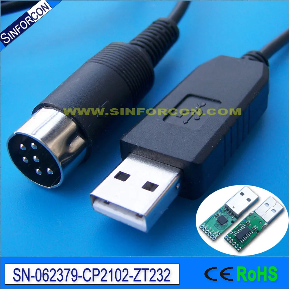 

USB CAT Control Cable for Kenwood TS450 HF Transceiver Program Cable IF232C VFO A B Model Freq Setting Cable