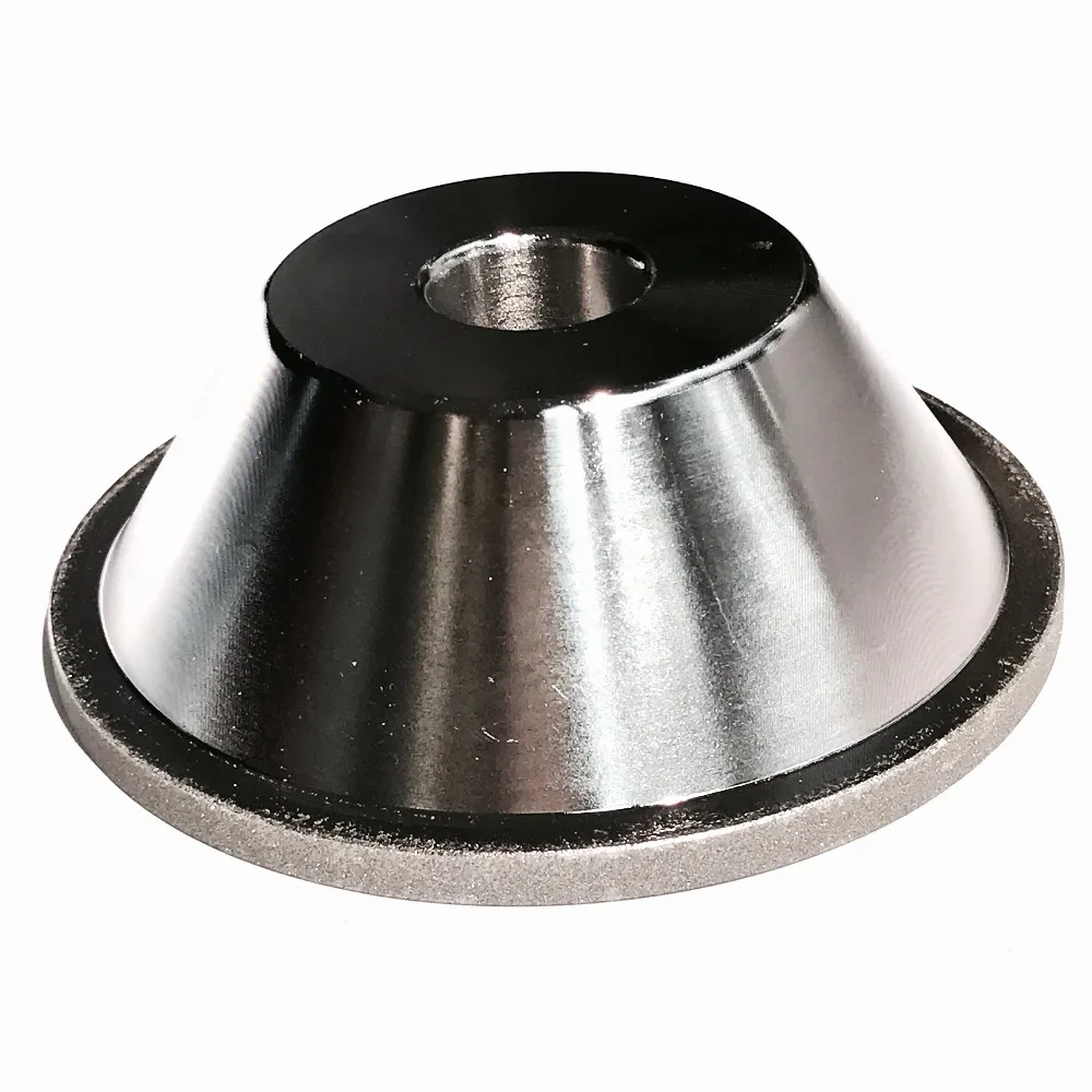 تكلفة البيع 80-600 # 100D * 10 واط * 5U * 20h * 35T سبائك الصلب السلطانية عجلة طحن بتصميم ماسة لشفرات TCT/HSS شحذ جيد حياة عمل طويلة #4