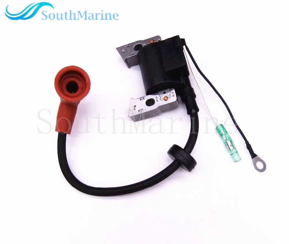 Boat Motor Ignition Coil F4-04000038 for Parsun HDX 4-Stroke F4 F5 BM Outboard Engine, Ignition Winding Assy