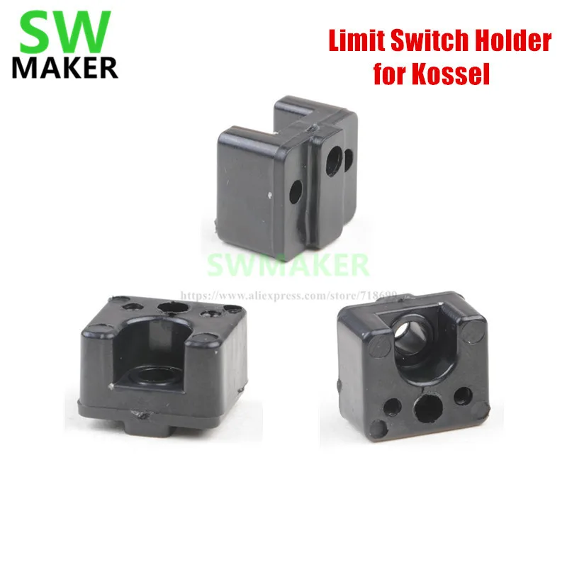 3D printer part Endstop holder limit switch fixed plate for 2020 extrusion Reprap Kossel K800 Delta 3D printer