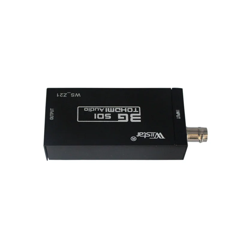 Wiistar 1080P 3G sdi do hdmi konwerter wsparcie HD-SDI / 3G-SDI sygnały pokazuje Sdi2Hdmi Sdi do Hdmi