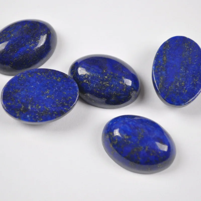 18x13MM Lapis Oval CAB Cabochon Jewelry For Woman Gift Bead (10 pcs/lot) Fashion H019