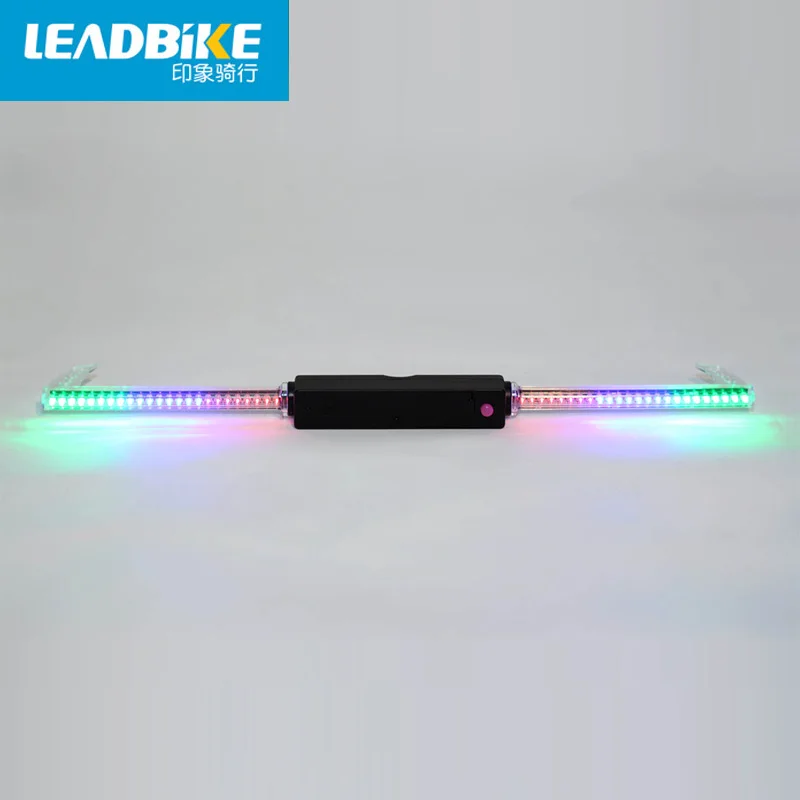 Leadbike Bicycle Wheel Lights 32 Patterns 36 LED Flash Valve Cap Cycling Light MTB Bike Spoke Tire Light Cool Shining Colorful