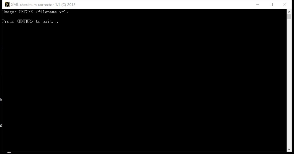 

forCat ECM CHECKSUM CALCULATOR