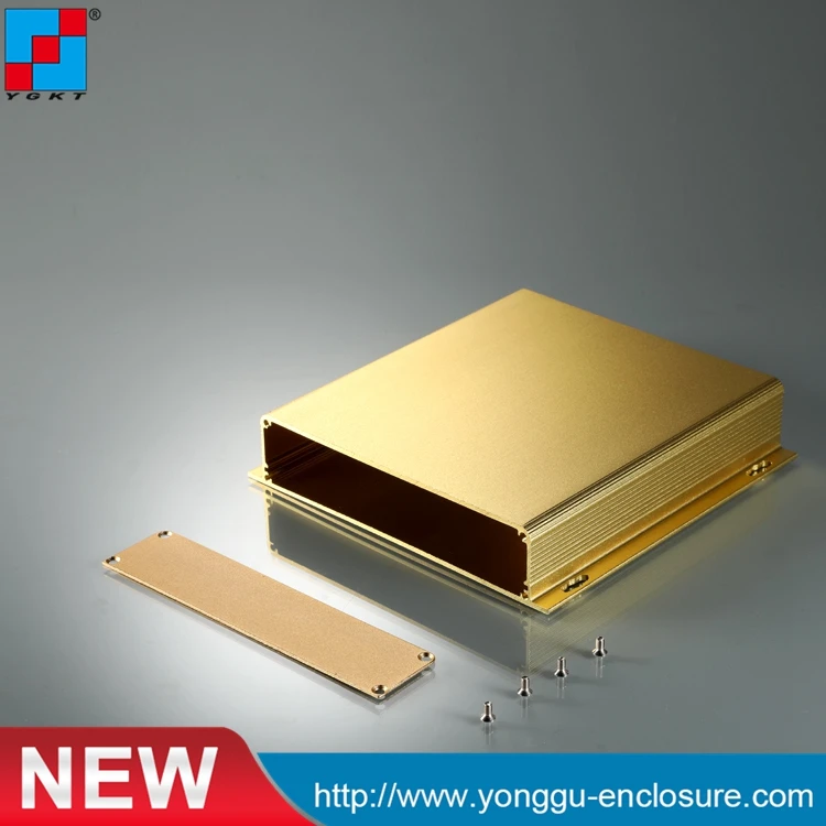 

YGK-029 155x32x155 mm (wxhxl) aluminum pcb boxes electronics cabinet gps enclosures extruded aluminum enclosure