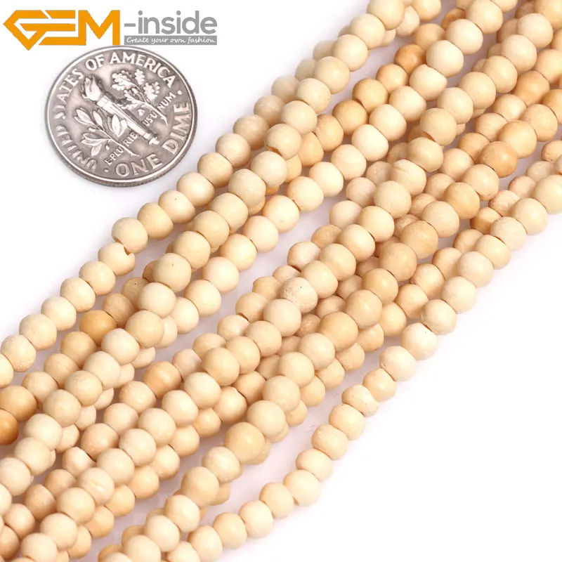 Big Hole Strand Rondelle Donuts Heishi Spacer Beads Tan Cream White Black Natural OX Bone Jewelry Making  Beads