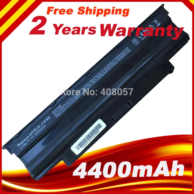 6cell Laptop Battery For DELL Inspiron 13R 14R 15R 17R M411R M501 M5010 N3010 N3110 N4010 N4110 N5010 N5030 N5110 N7010 N7110