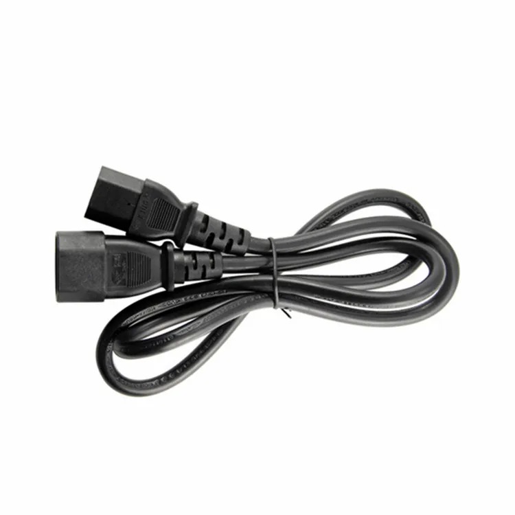 2 м 200 фута см IEC штекер C14 к IEC гнездо C13 Удлинительный кабель адаптера питания