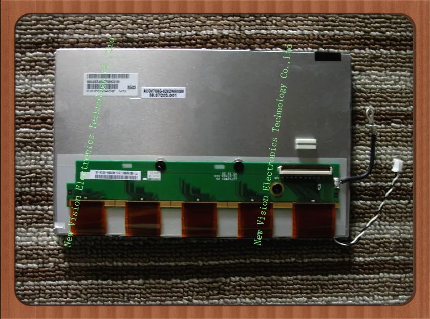 

C070VW02 V0 Original 7 inch 800*480 GPS LCD Display With WLED Backlight 15:9 Aspect Ratio for AUO