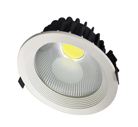 

Free Shipping 8pcs/lot 20W Led Downlight COB Ceiling Spot Light recessed Down Lights Warm Cool White Indoor Lighting AC85-265V