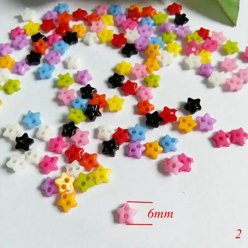 200 pçs/lote cerca de 6mm mini botões de plástico para artesanato ferramentas de costura botões decorativos scrapbooking vestuário diy vestuário