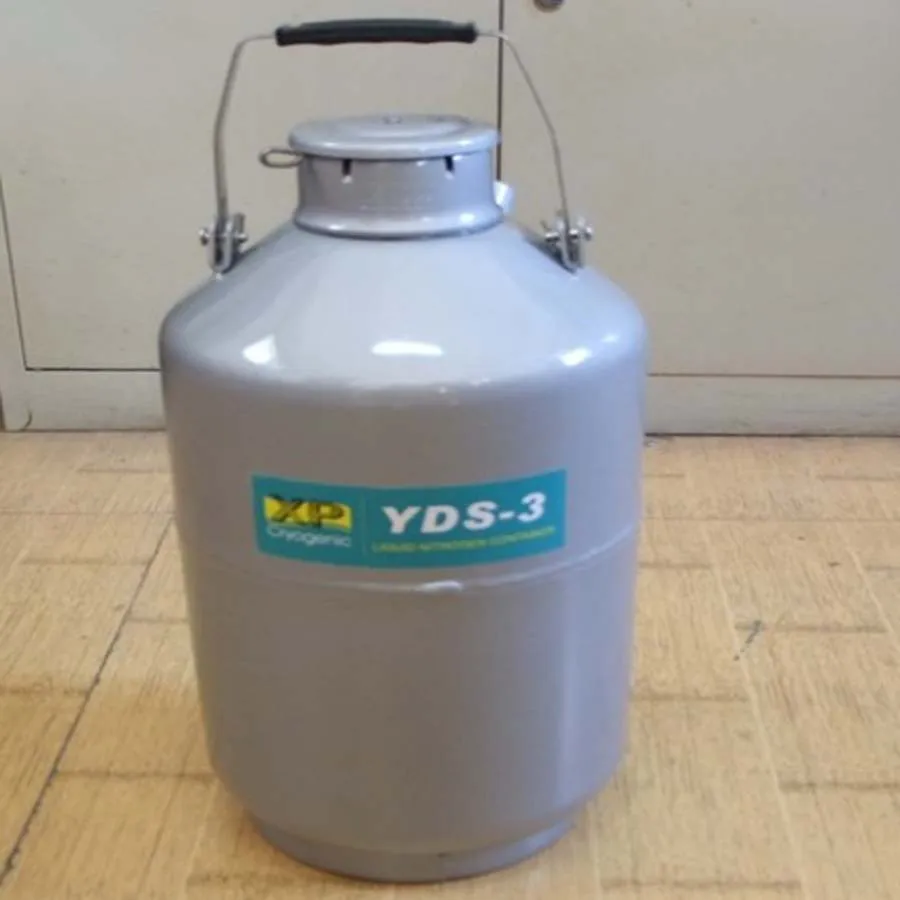 1PC YDS-3 High Quality Nitrogen Container Tank Dewar with Straps  Liquid Nitrogen Tank