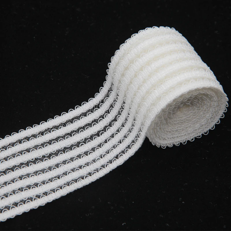 5cm Lace Elastic Bands Black White Net Webbing Rubber Waist Band 50mm DIY Craft Supply For Bag Underwear Skirt Pants Accessory