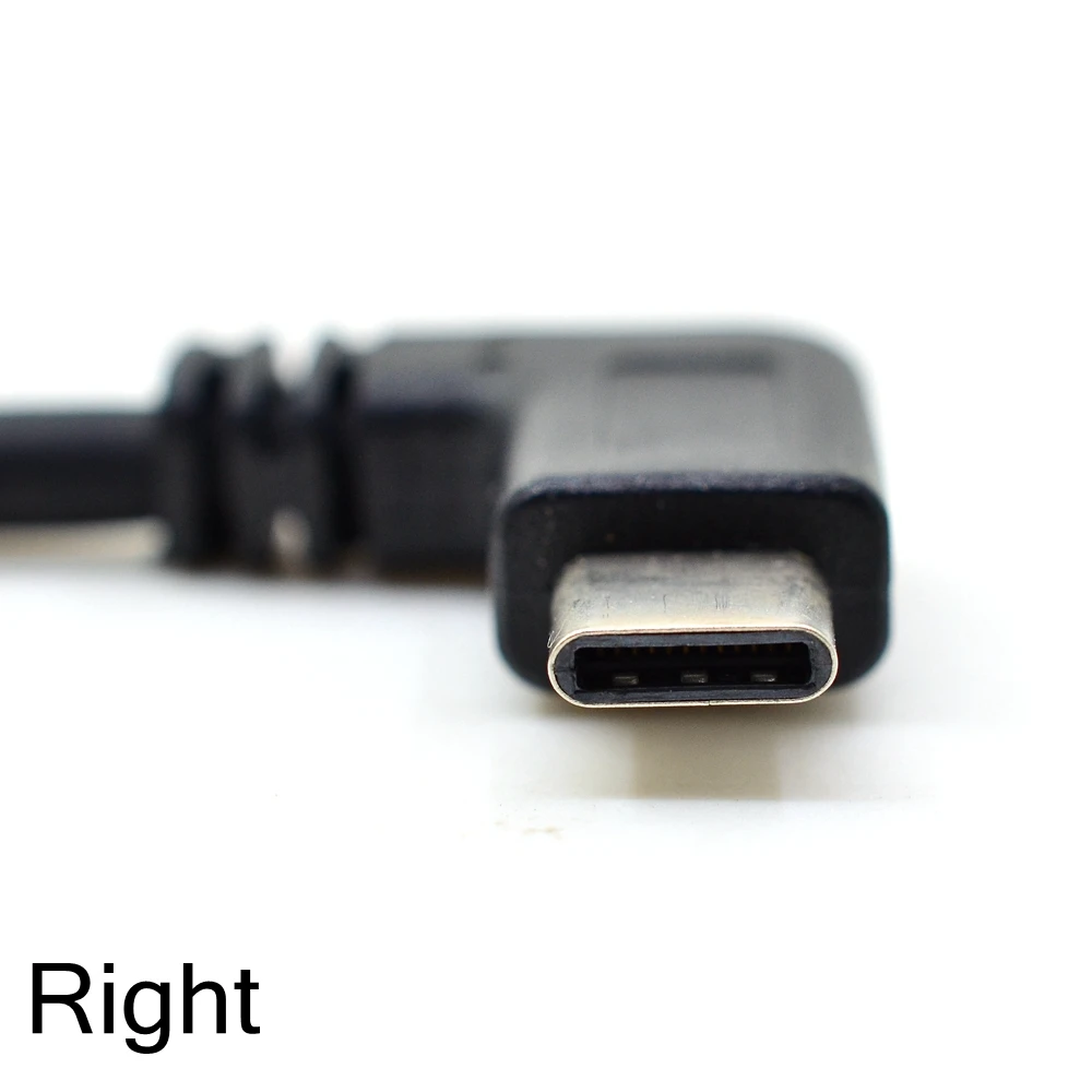 Câble d'extension coudé USB 3.1 type-c mâle vers USB 3.0 a femelle OTG, 25CM, pour MacBook pro Samsung Note 8 Dell XPS 15