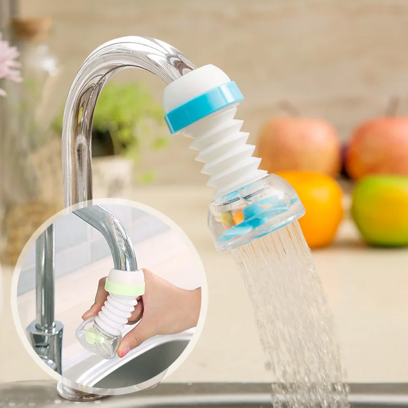 

HOT 3 colors Water saver Children's guide groove baby hand washing fruit and vegetable device faucet extender wash