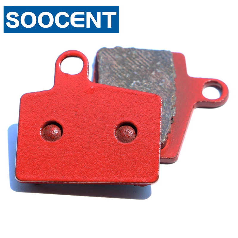 1 Pair Full Metal Red Sintered  Bicycle Disc Brake Pads for Hayes Dyno Stroker Ryde(Incl 1 Spring )/for Hayes Stroker trail