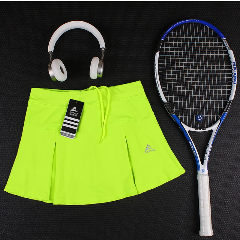 Sports Culottes Skirts Women Skort Summer Badminton Sport Skirt Tennis Skirt with Safety ShortsWorkout Clothes for Girl