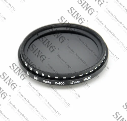 37 46 49 52 55 58 62 67 72 77mm Adjustable Neutral Density ND Filter Variable Range ND2 to ND400