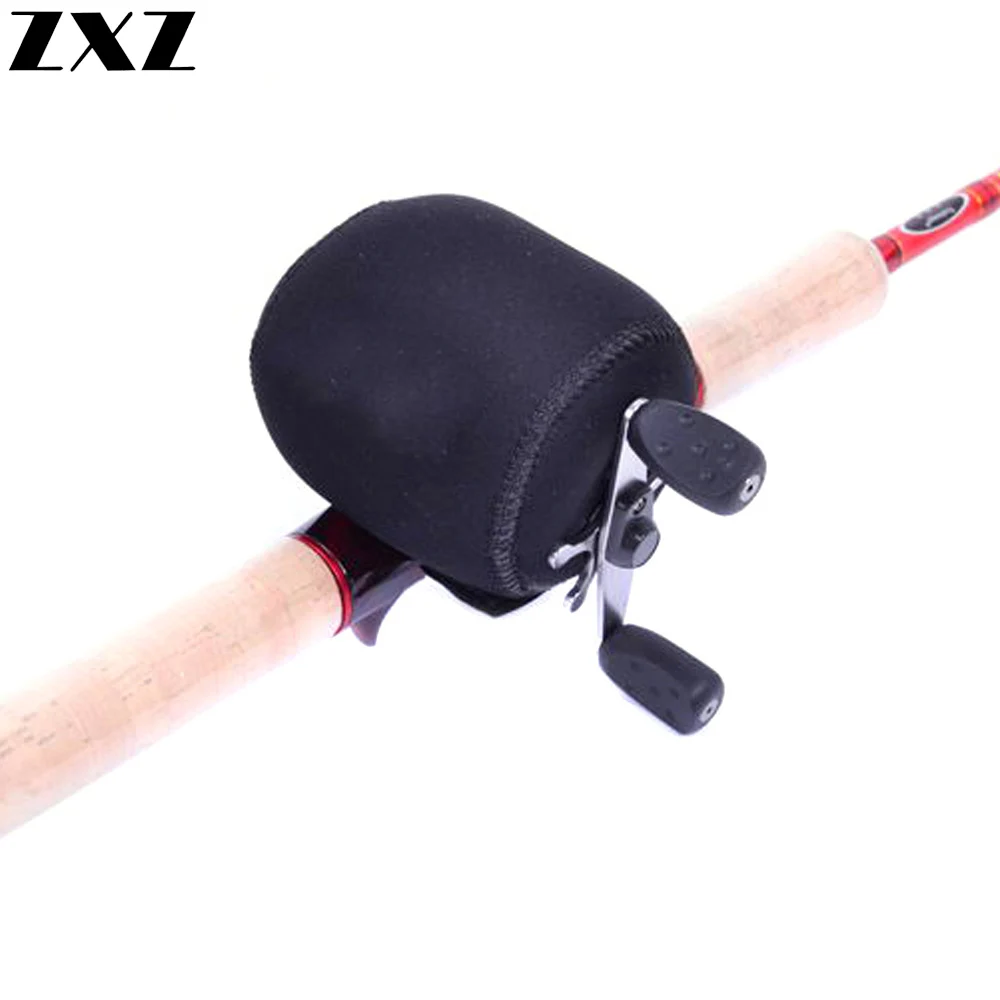 Portable Fishing Reel Cover Reel Bag Pouch Bait Casting Protective Protective Case for Baitcast Cast Drum Wheel Cover Holder